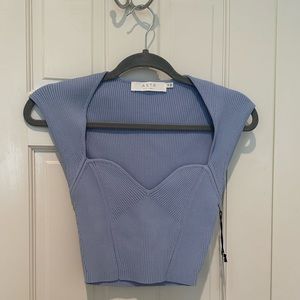 ASTR Blue Crop Top NWT